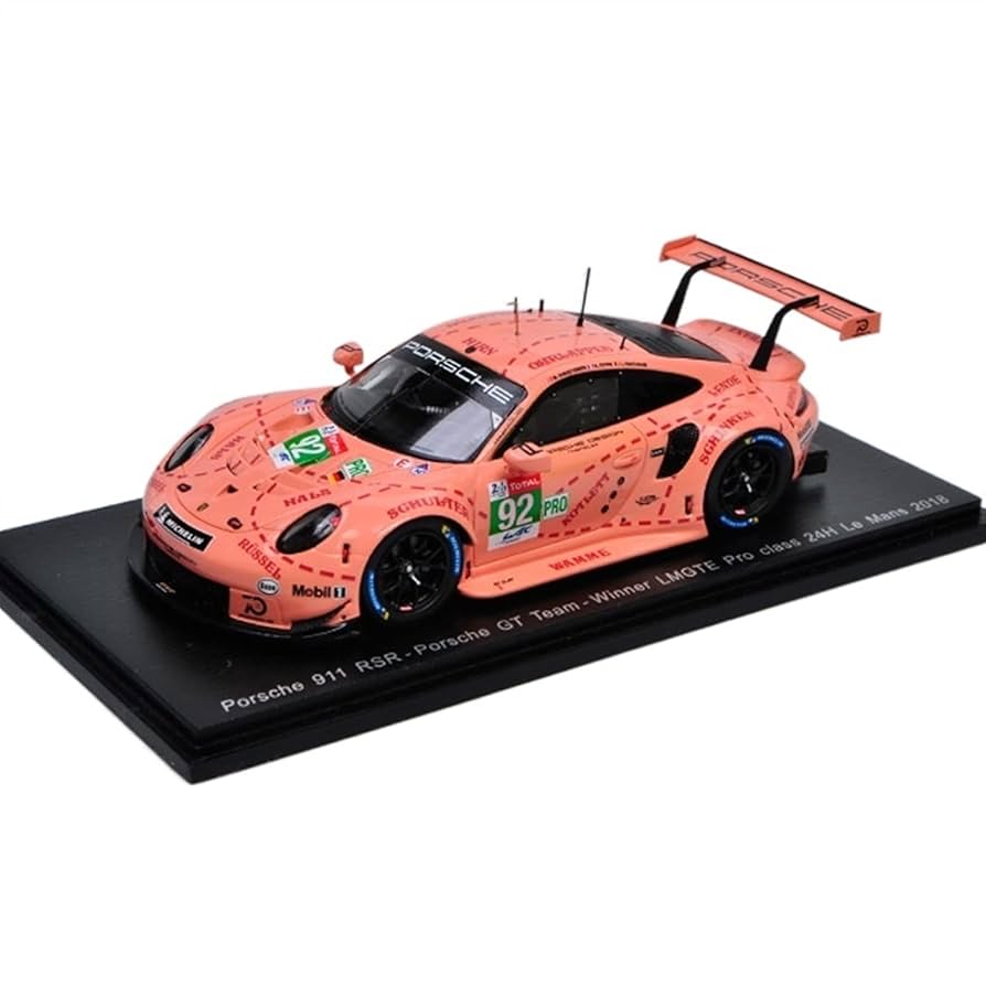 1/43 Porsche 911 GT3 R #991 ピンクピッグ Porsche 911 GT3 R Pink Pig | House of Modelcars